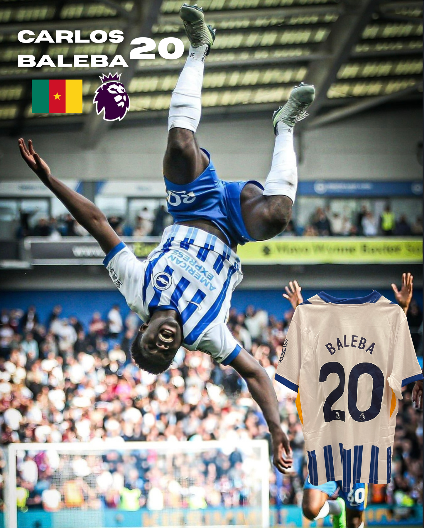 Brighton 24/25 Home Kit “Baleba 20”