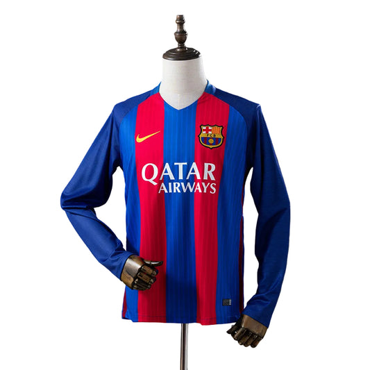 FC Barcelona 2016/17 Home Long-Sleeve Kit