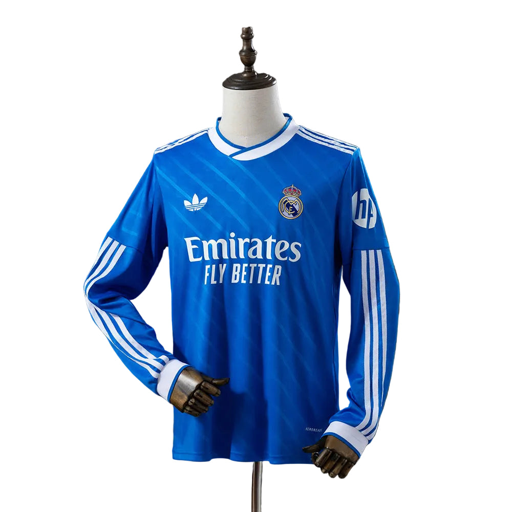 Real Madrid 25/26 Away Long-Sleeve Kit