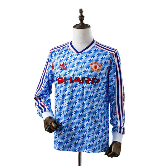 Manchester United 1990/92 Long-Sleeve Kit