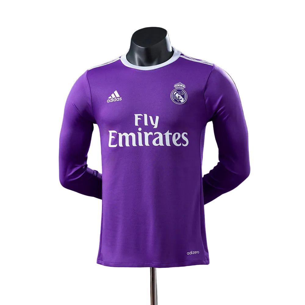 Real Madrid 2016/17 Away Long-Sleeve Kit
