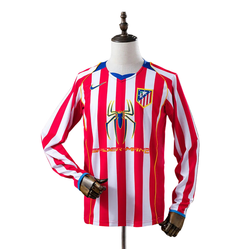 Atletico Madrid 2004/05 Home Long-Sleeve Kit