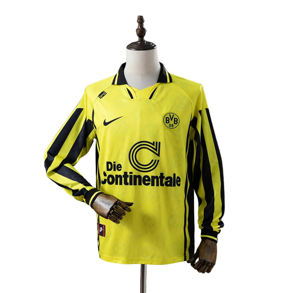 Borussia Dortmund 1996/97 Home Long-Sleeve Kit