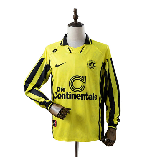 Borussia Dortmund 1996/97 Home Long-Sleeve Kit